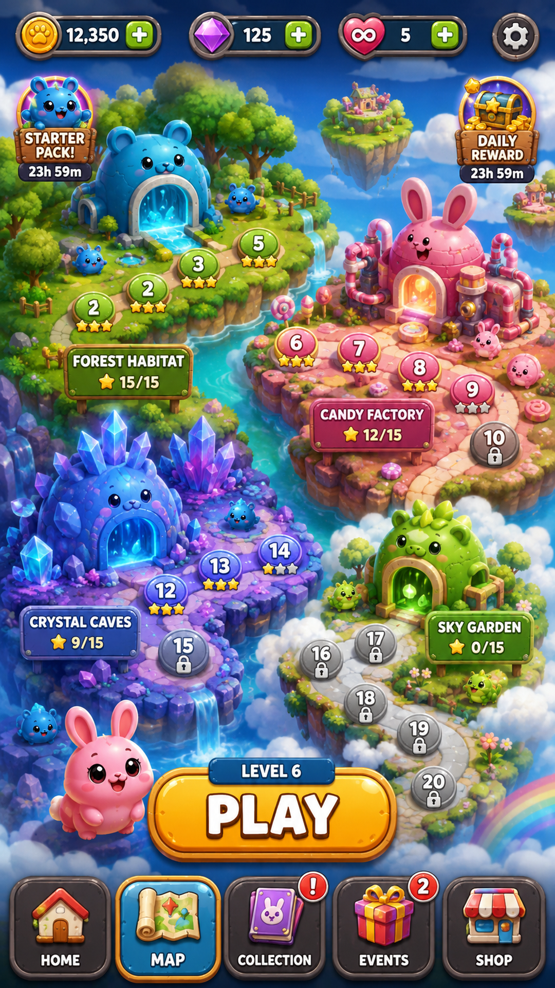 Map screen
